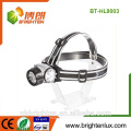 China Fábrica de atacado baratos ABS plástico LED de alta potência mult-função cree headlamp caça